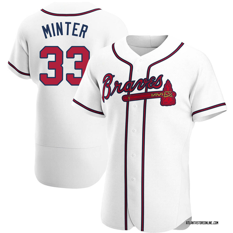 white atlanta braves jersey