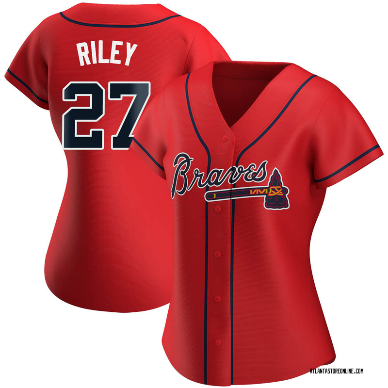 women's austin riley braves jersey