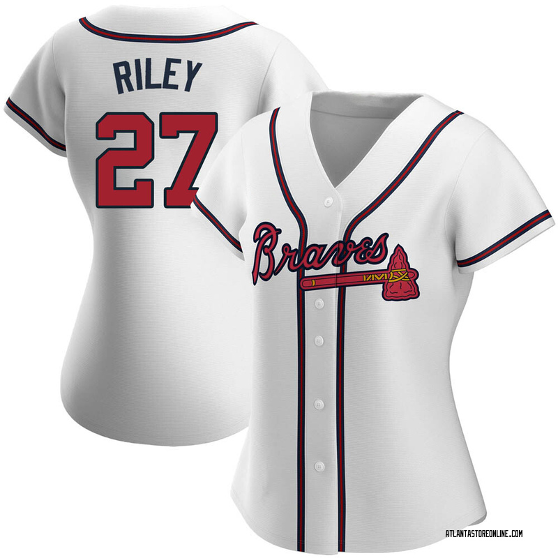 Hank Aaron Men's Atlanta Braves Home Jersey - White Replica