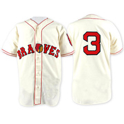 Babe Ruth Men's Atlanta Braves Throwback Jersey - Cream Authentic