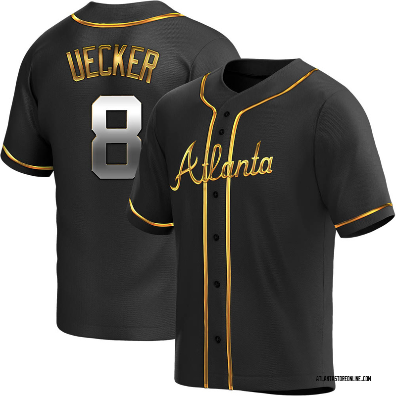 bob uecker milwaukee braves jersey