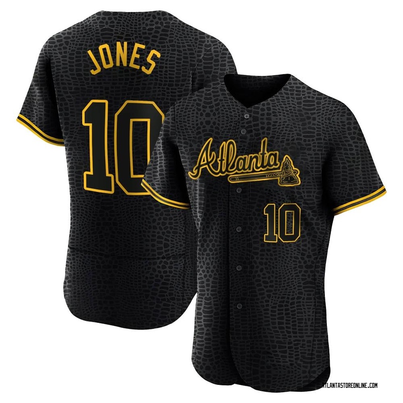 chipper jones world series jersey