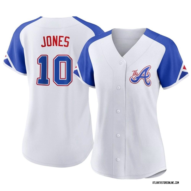 Chipper jones throwback sales jersey