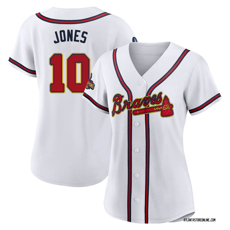 Authentic Braves Chipper Jones Jerseys 