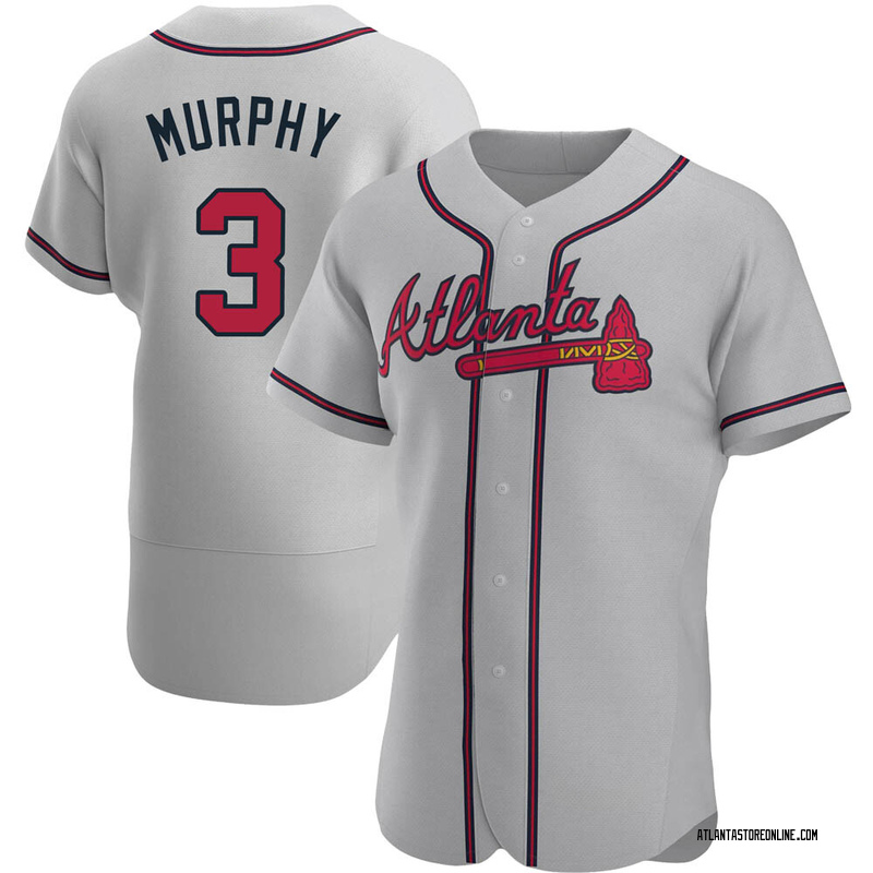 Dale Murphy Men's Atlanta Braves Road Jersey - Gray Authentic