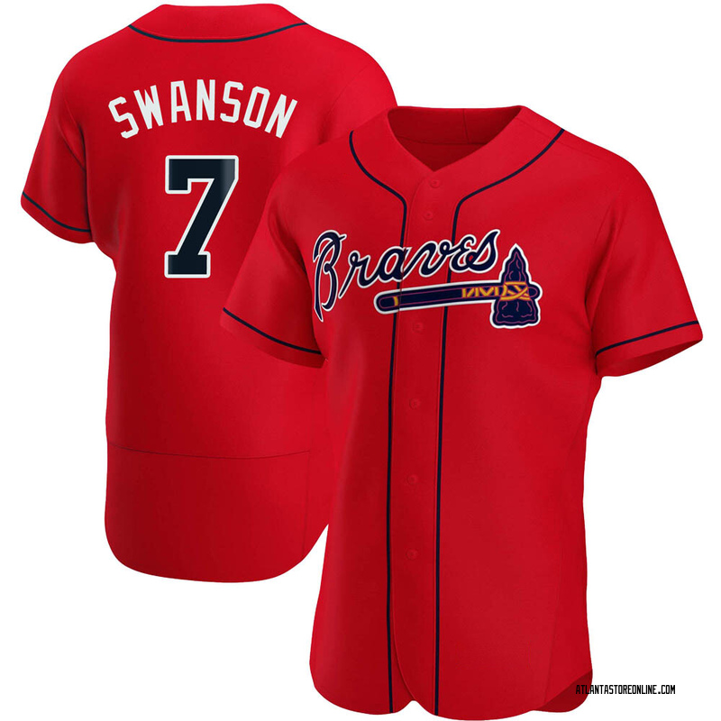 dansby swanson jersey braves