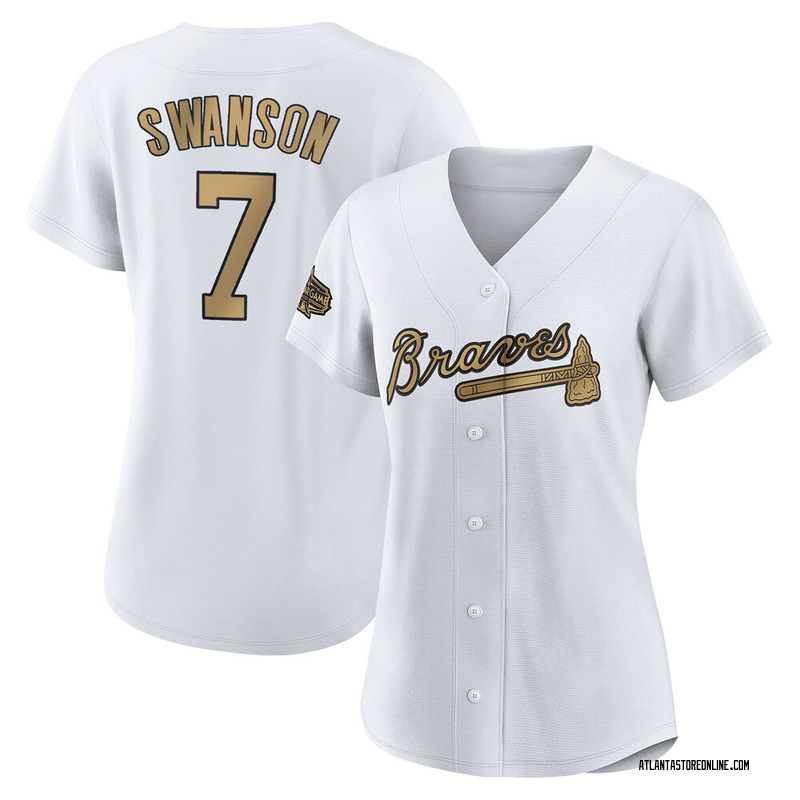 Dansby Swanson Women's Atlanta Braves Authentic 2022 All-Star