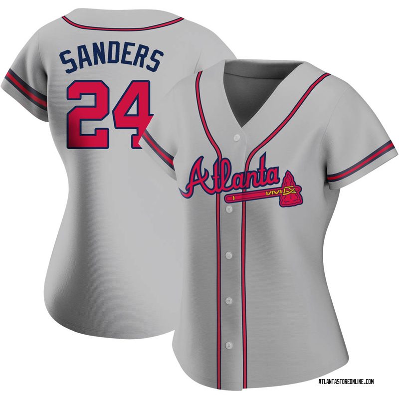 Atlanta Braves Nike Road Replica Team Jersey - Gray