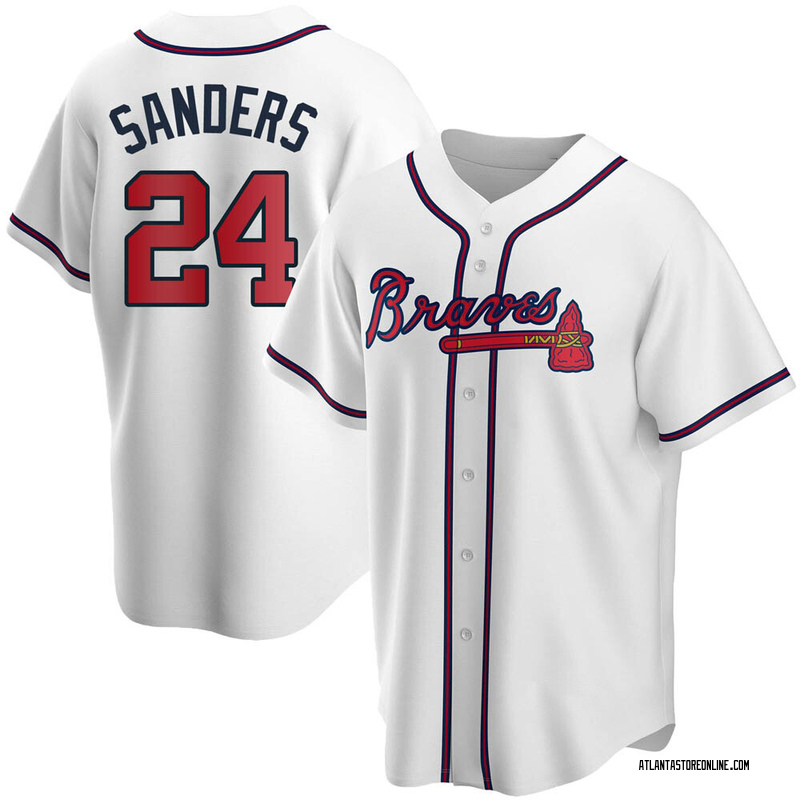 deion sanders braves jersey world series