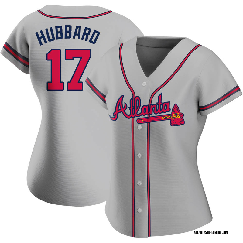 Glenn Hubbard Women's Atlanta Braves Road Jersey - Gray Replica