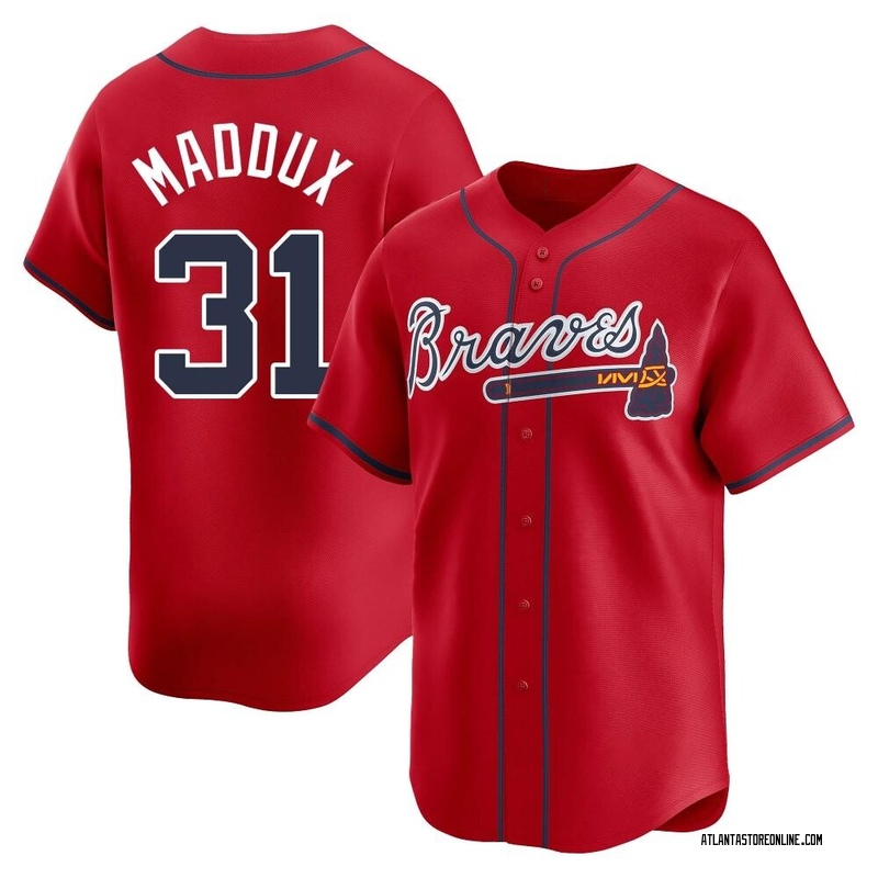 Greg Maddux Jersey, Authentic Braves Greg Maddux Jerseys