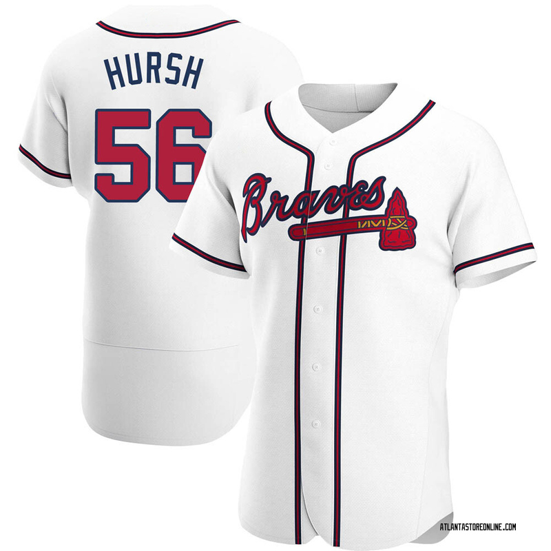 Jason Hursh Men's Atlanta Braves Home Jersey - White Authentic