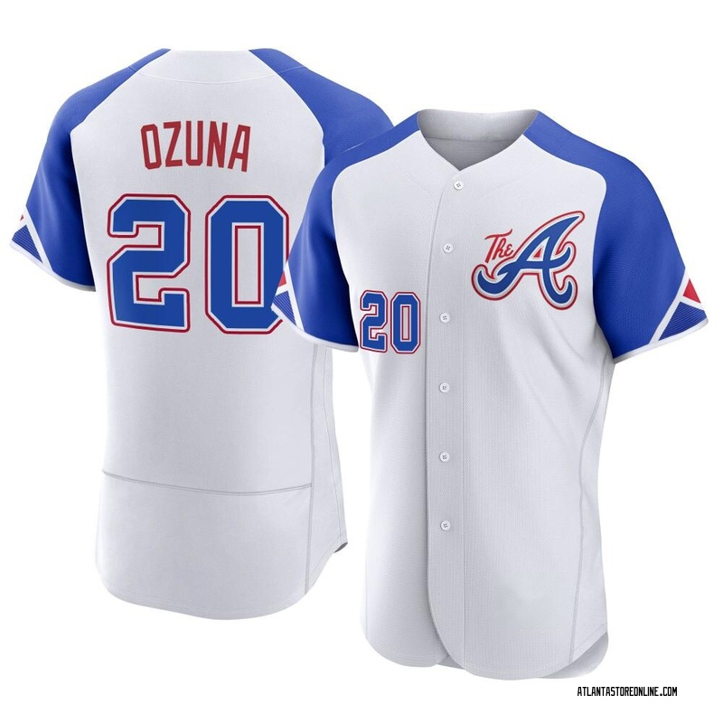 braves ozuna jersey