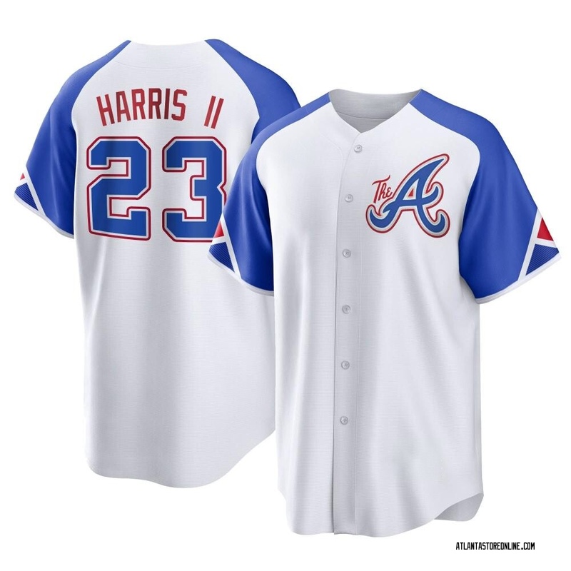 Michael Harris II Atlanta Braves Men's Navy Roster Name & Number T-Shirt 