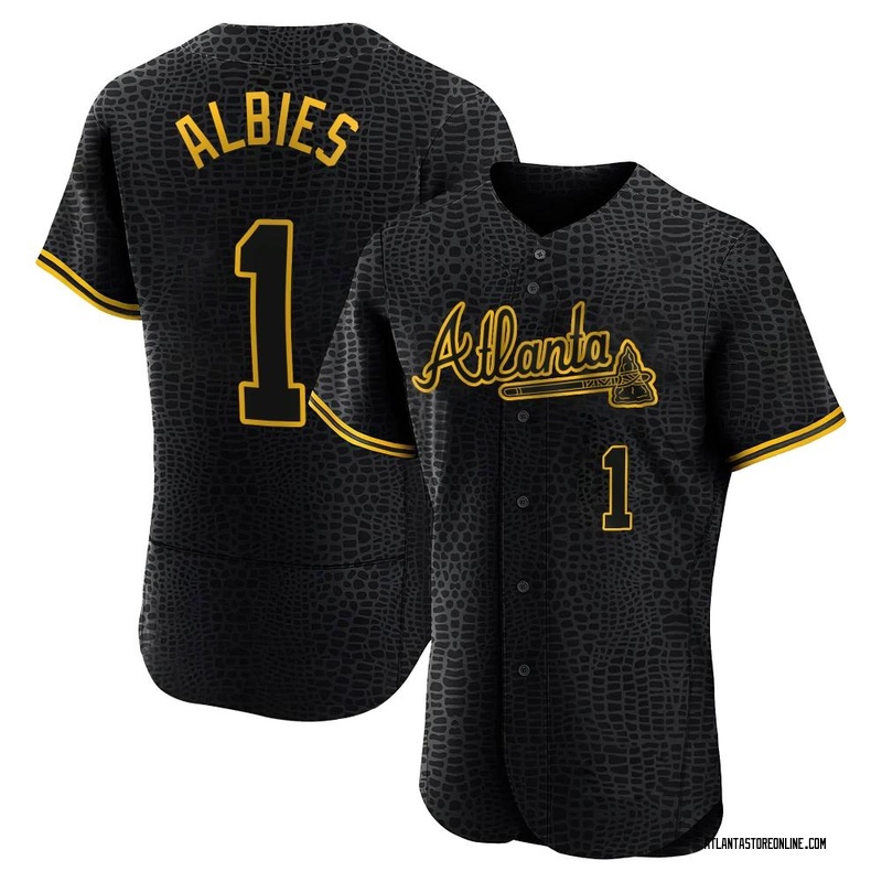 Ozzie Albies Atlanta Braves Nike 2021 Gold Program Player Jersey Men's XL  MLB