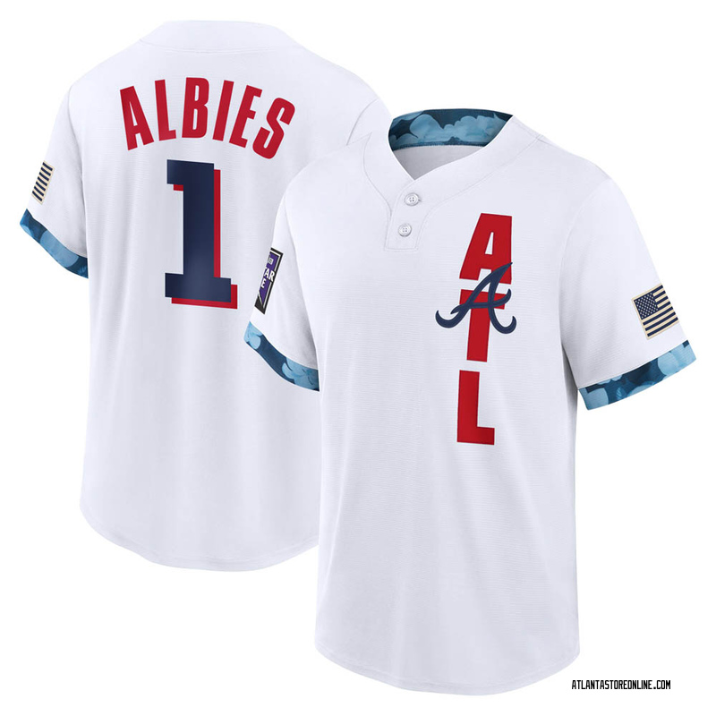 Ozzie Albies Youth Atlanta Braves 2021 All-Star Replica Jersey
