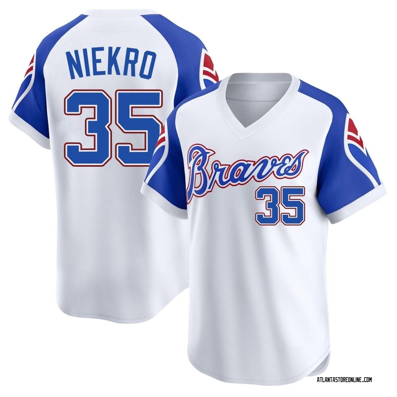 MLB Braves Niekro 35 ジャージ 48(XL) MLB Braves Niekro 35 ジャージ 48(XL) phil-niekro-atlanta-braves-