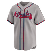 Rolddy Munoz Youth Atlanta Braves Away Jersey - Gray Limited