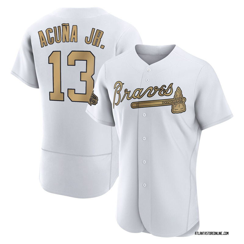 black and gold acuna jersey
