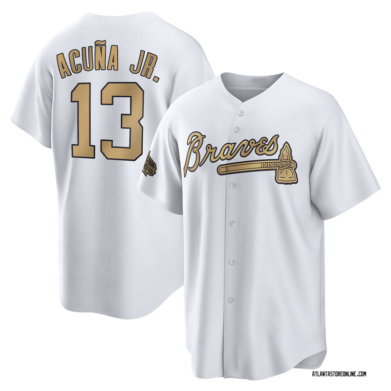 acuna gold jersey