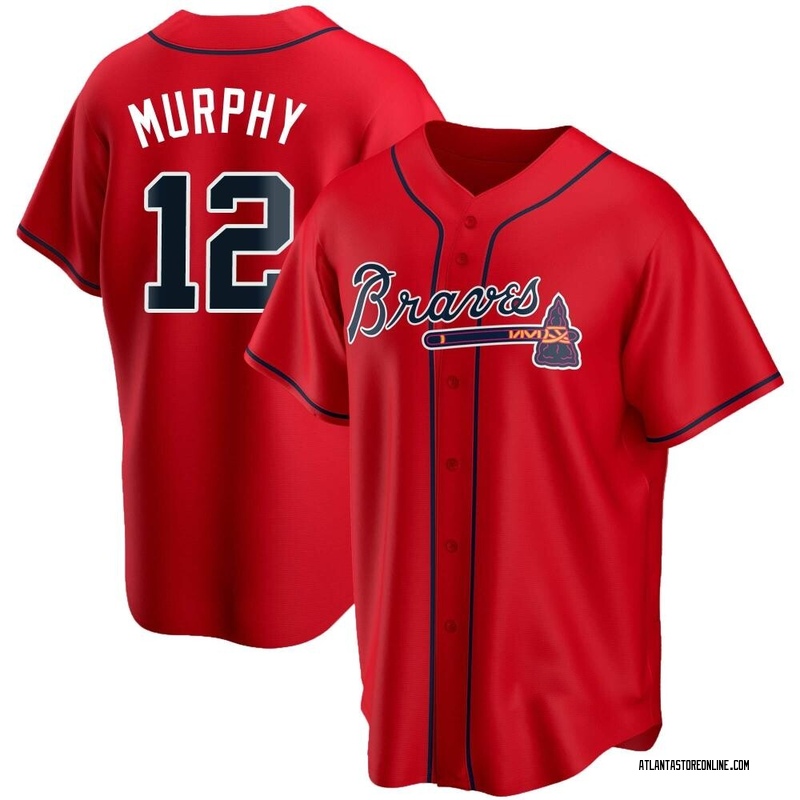 Sean Murphy Youth Atlanta Braves Alternate Jersey - Red Replica