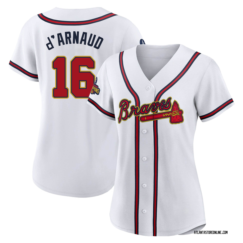 Chipper Jones Men's Atlanta Braves Home Jersey - White Replica