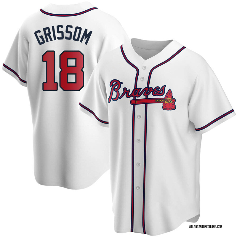 Vaughn Grissom Youth Atlanta Braves Home Jersey - White Replica